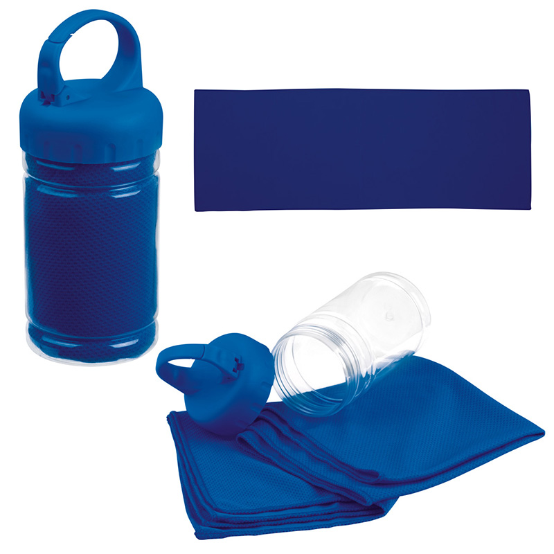 Ręczniki fitness w butelce