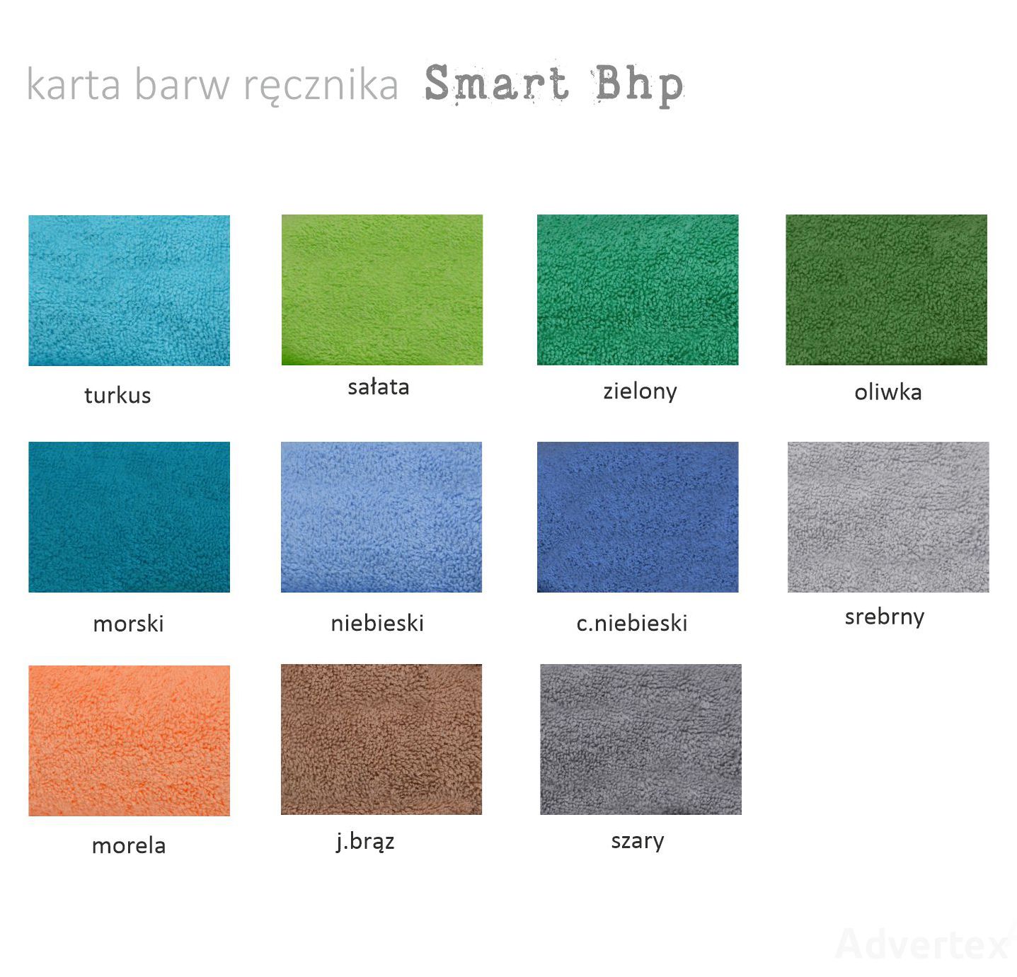 ręcznik Smart karta barw